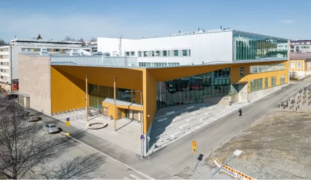 Referenssin Kuopion taidelukio Lumit kuva